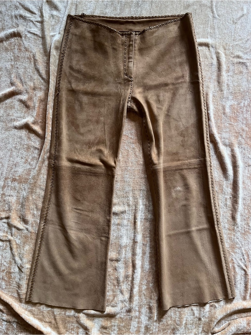 Katayone Adeli suede pants